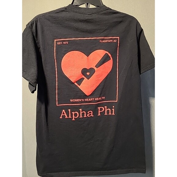 Alpha Phi Sorority Crewneck Shirt Size M - - Picture 3 of 7